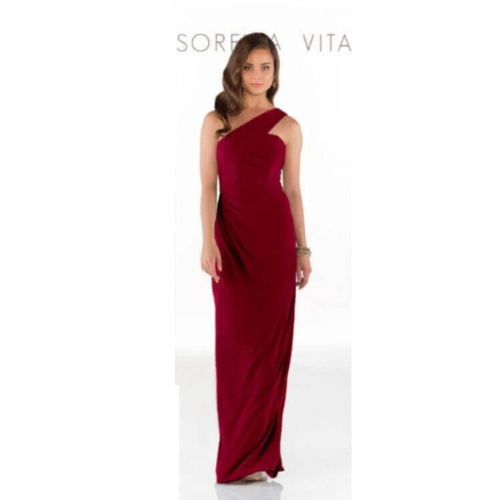 Sorella Vita Wine Red Formal Dress